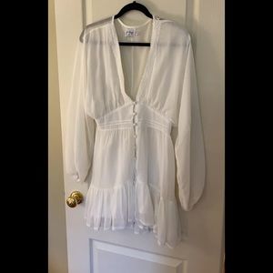 Polly White Dress